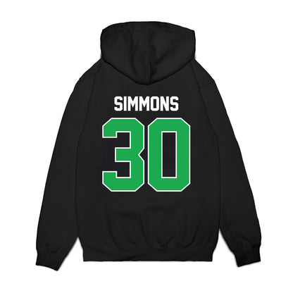 Marshall - NCAA Football : Jaasai Simmons - Vintage Helmet Premium Hooded Sweatshirt-1