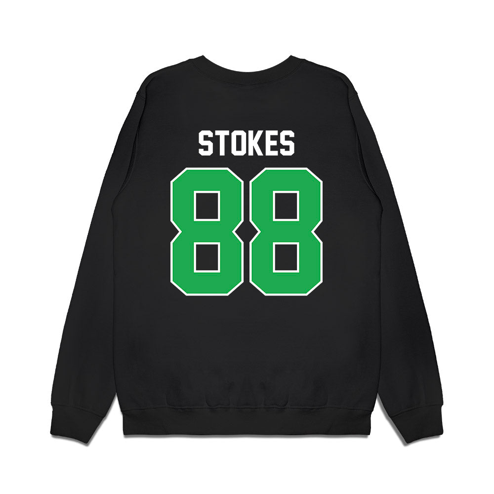 Marshall - NCAA Football : Christopher Stokes - Vintage Helmet Premium Crewneck Sweatshirt-1