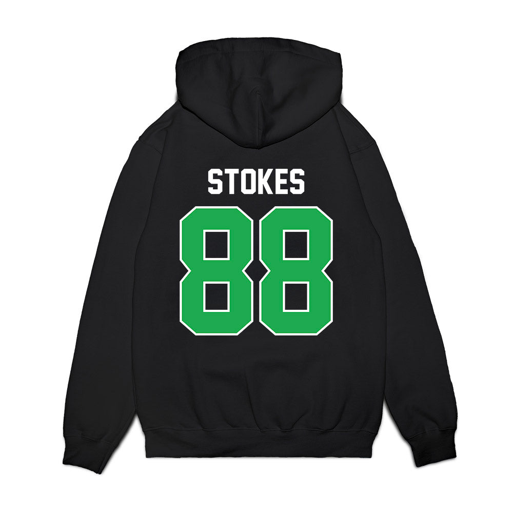 Marshall - NCAA Football : Christopher Stokes - Vintage Helmet Premium Hooded Sweatshirt-1