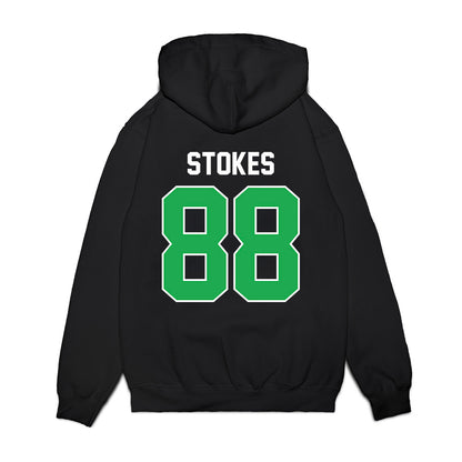 Marshall - NCAA Football : Christopher Stokes - Vintage Helmet Premium Hooded Sweatshirt-1
