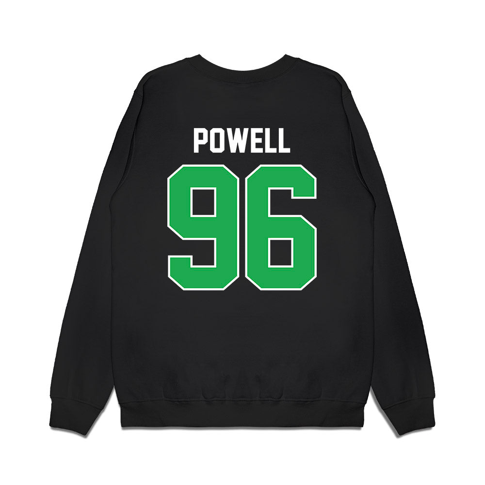 Marshall - NCAA Football : Ty Powell - Vintage Helmet Premium Crewneck Sweatshirt-1