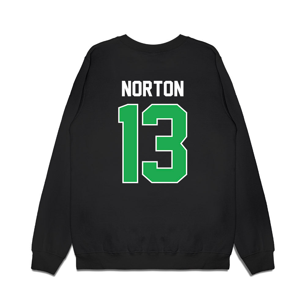 Marshall - NCAA Football : Adrian Norton - Vintage Helmet Premium Crewneck Sweatshirt-1
