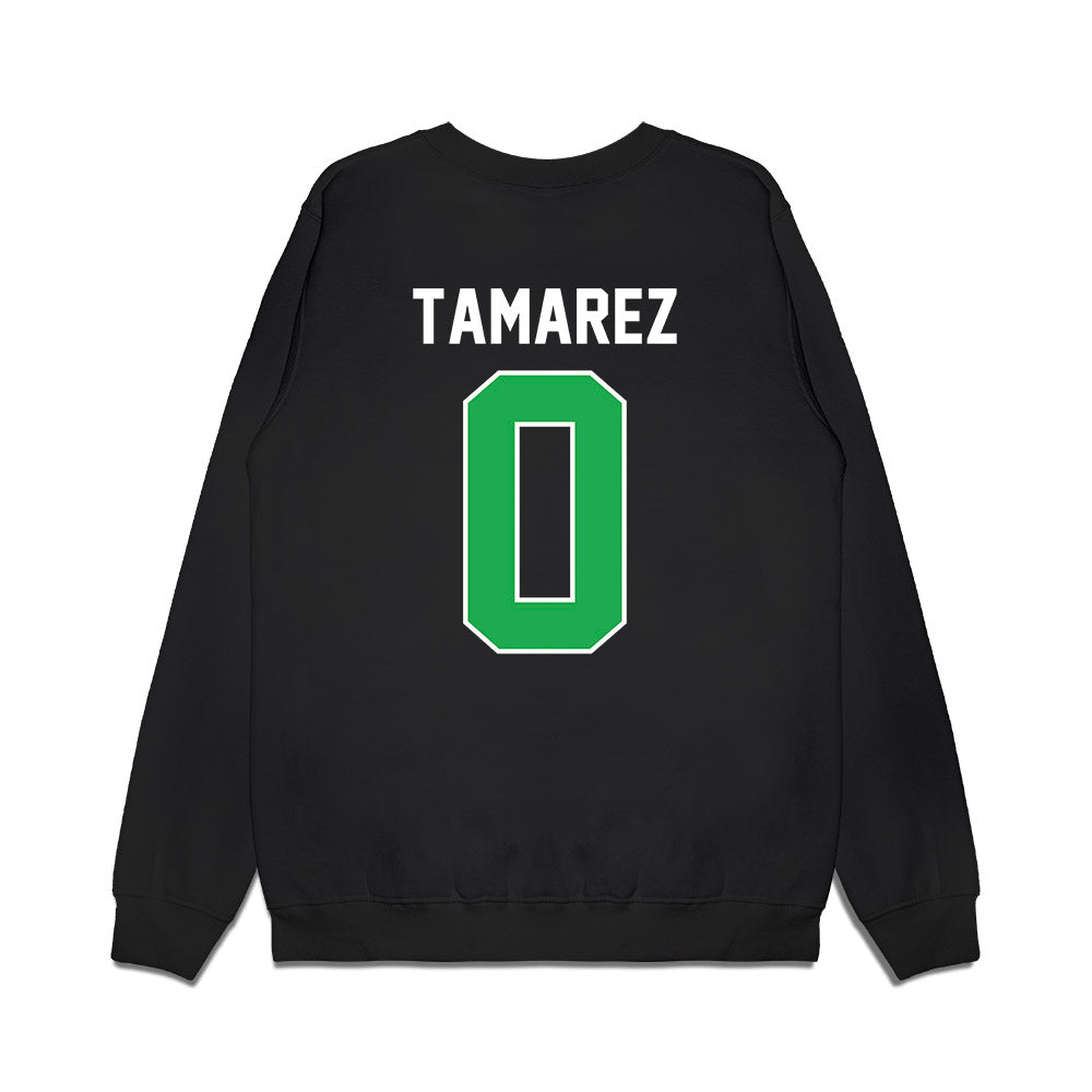 Marshall - NCAA Football : Deandre Tamarez - Vintage Helmet Premium Crewneck Sweatshirt-1