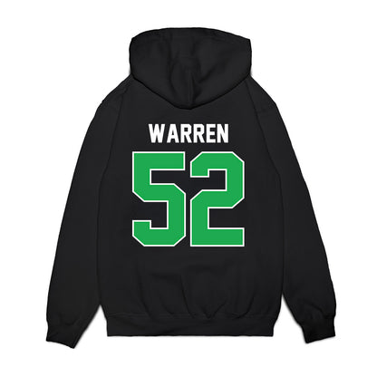 Marshall - NCAA Football : Mikailin Warren - Vintage Helmet Premium Hooded Sweatshirt-1