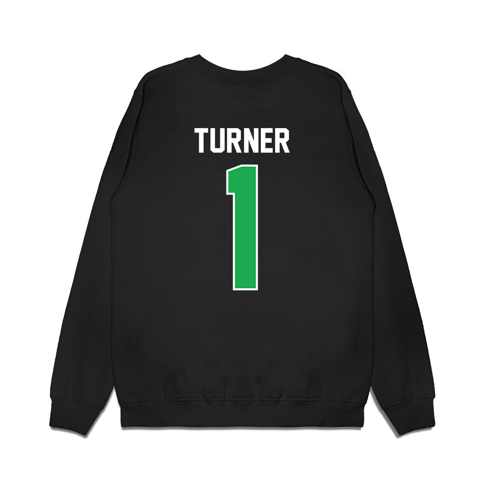 Marshall - NCAA Football : Zion Turner - Vintage Helmet Premium Crewneck Sweatshirt-1