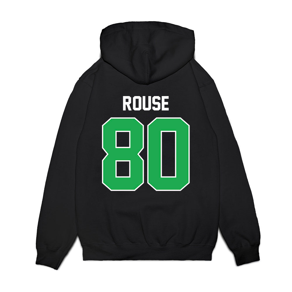 Marshall - NCAA Football : Shawn Rouse - Vintage Helmet Premium Hooded Sweatshirt-1