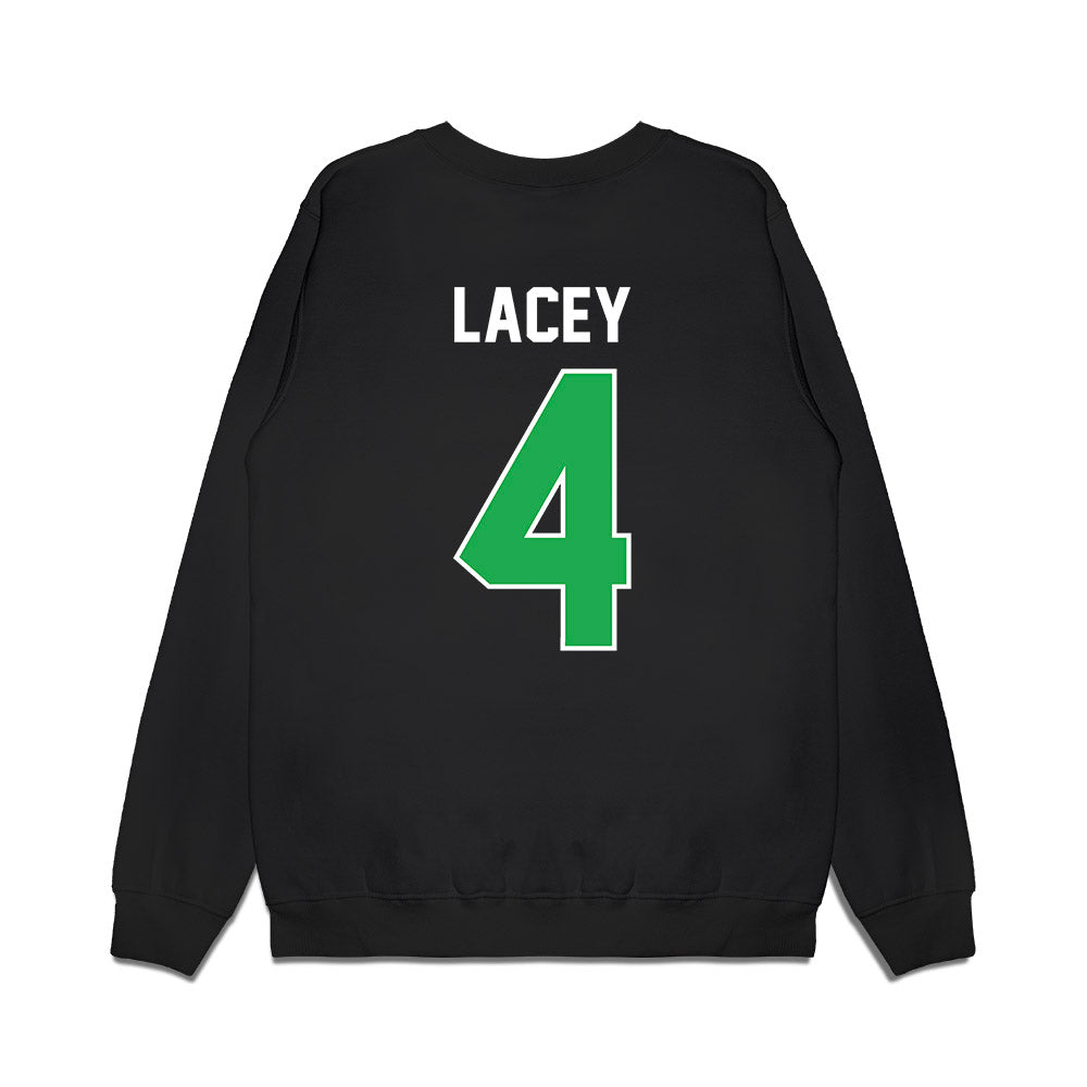 Marshall - NCAA Football : Demarcus Lacey - Vintage Helmet Premium Crewneck Sweatshirt-1