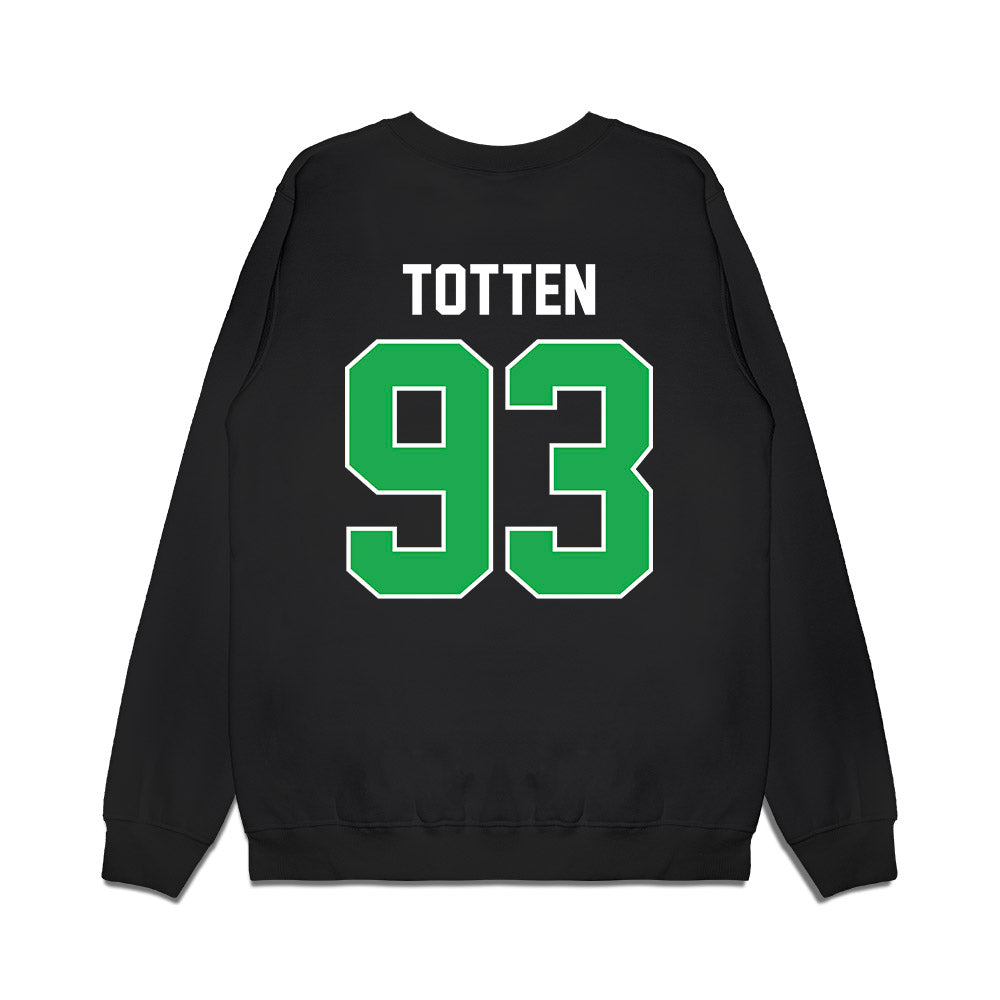 Marshall - NCAA Football : Nathan Totten - Vintage Helmet Premium Crewneck Sweatshirt-1
