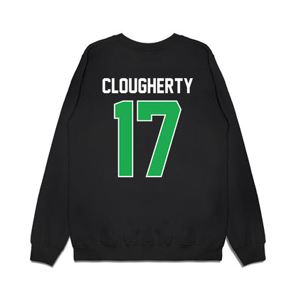 Marshall - NCAA Football : Jack Clougherty - Vintage Helmet Premium Crewneck Sweatshirt-1