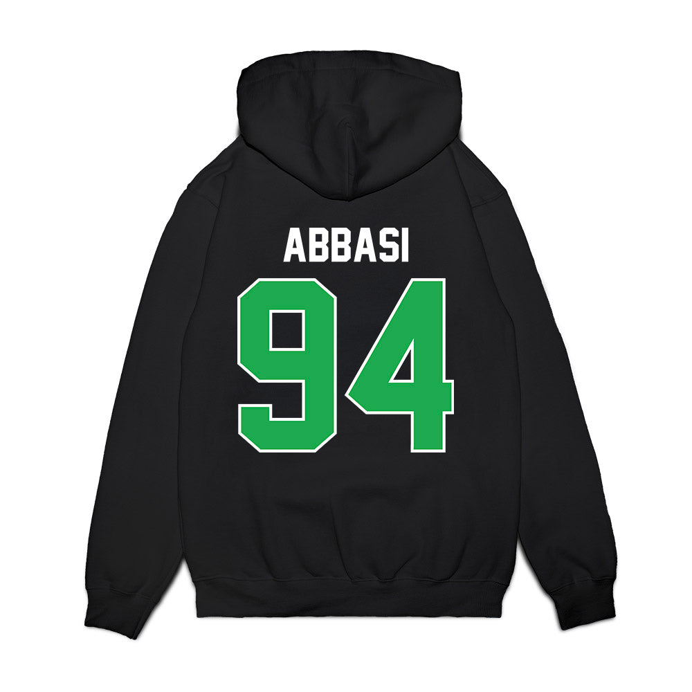 Marshall - NCAA Football : Ali Abbasi - Vintage Helmet Premium Hooded Sweatshirt-1