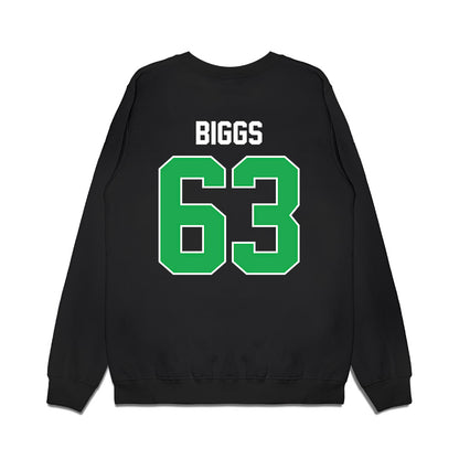 Marshall - NCAA Football : Bryce Biggs - Vintage Helmet Premium Crewneck Sweatshirt-1