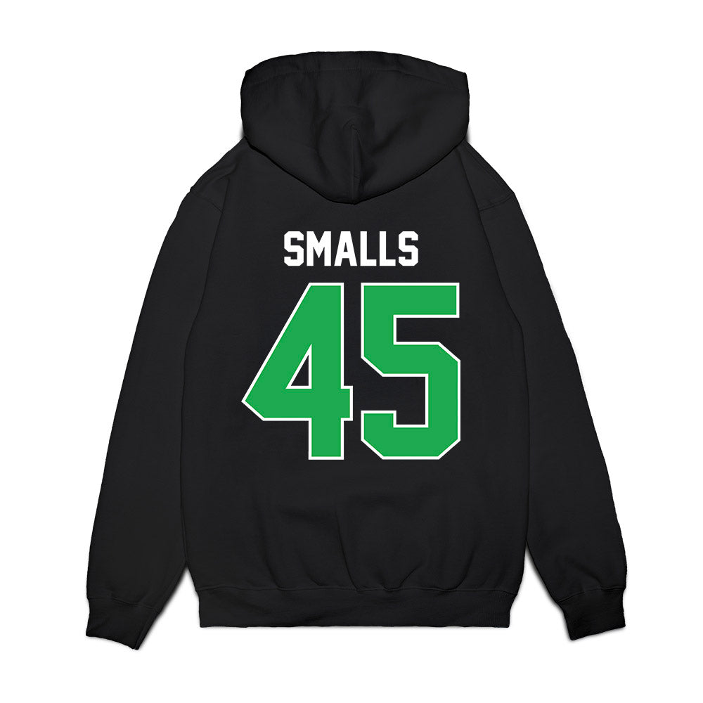 Marshall - NCAA Football : Elijah Smalls - Vintage Helmet Premium Hooded Sweatshirt-1