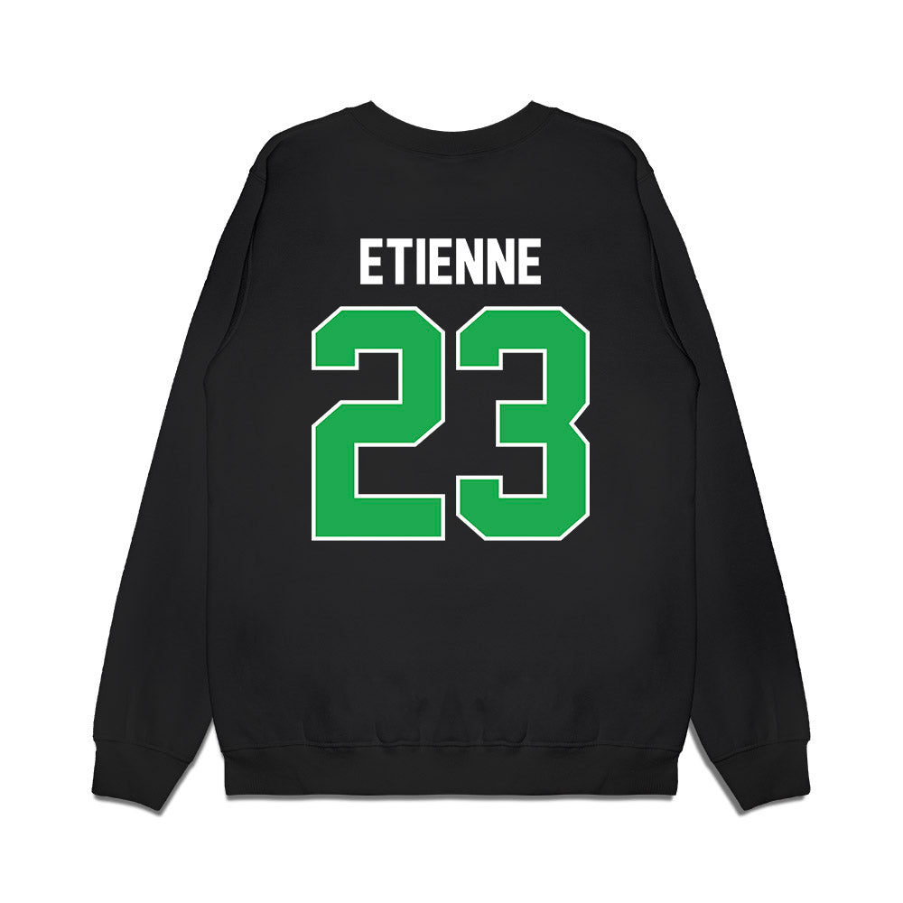 Marshall - NCAA Football : Sammy Etienne - Vintage Helmet Premium Crewneck Sweatshirt-1