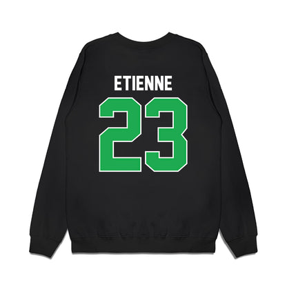 Marshall - NCAA Football : Sammy Etienne - Vintage Helmet Premium Crewneck Sweatshirt-1