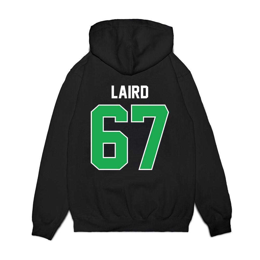 Marshall - NCAA Football : Jack Laird - Vintage Helmet Premium Hooded Sweatshirt-1