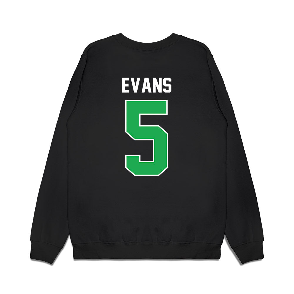 Marshall - NCAA Football : KaTron Evans - Vintage Helmet Premium Crewneck Sweatshirt-1