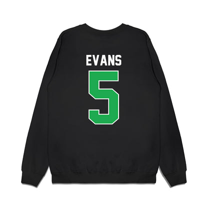 Marshall - NCAA Football : KaTron Evans - Vintage Helmet Premium Crewneck Sweatshirt-1