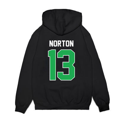 Marshall - NCAA Football : Adrian Norton - Vintage Helmet Premium Hooded Sweatshirt-1