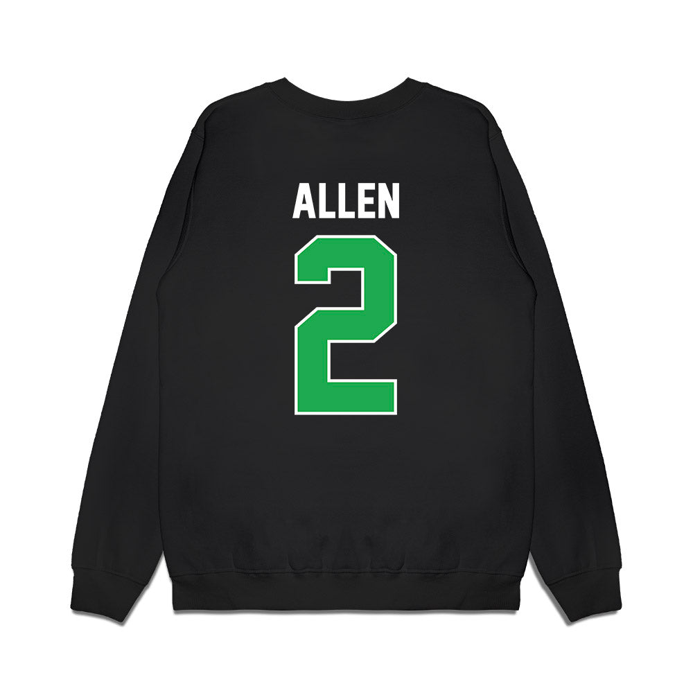Marshall - NCAA Football : Michael Allen - Vintage Helmet Premium Crewneck Sweatshirt-1