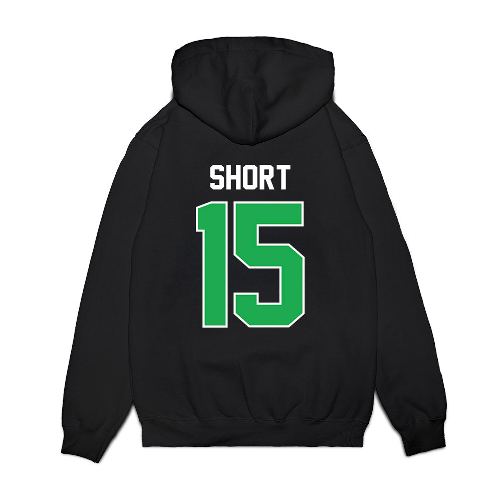 Marshall - NCAA Football : Zavier Short - Vintage Helmet Premium Hooded Sweatshirt-1