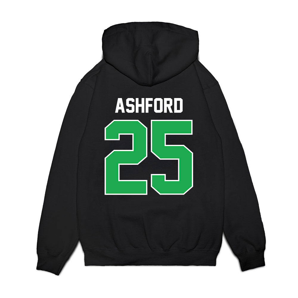 Marshall - NCAA Football : Al Ashford - Vintage Helmet Premium Hooded Sweatshirt-1