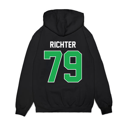 Marshall - NCAA Football : Christian Richter - Vintage Helmet Premium Hooded Sweatshirt-1