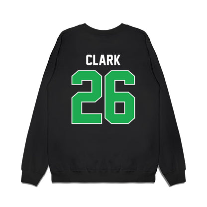 Marshall - NCAA Football : Caleb Clark - Vintage Helmet Premium Crewneck Sweatshirt-1