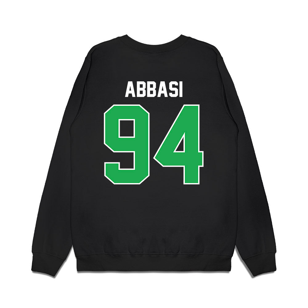 Marshall - NCAA Football : Ali Abbasi - Vintage Helmet Premium Crewneck Sweatshirt-1