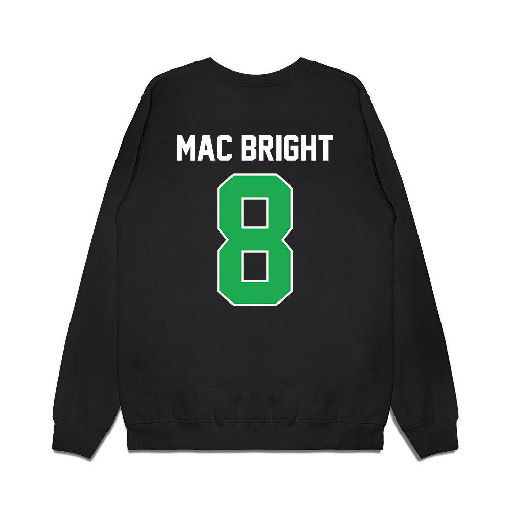 Marshall - NCAA Football : Tah Mac Bright - Vintage Helmet Premium Crewneck Sweatshirt-1