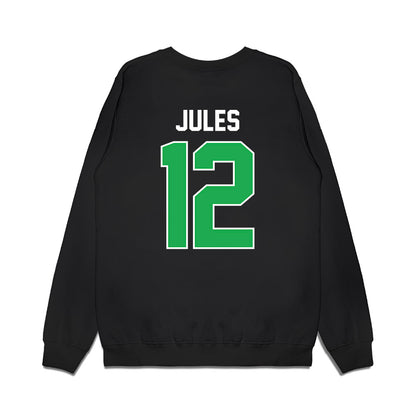 Marshall - NCAA Football : Louikenzy Jules - Vintage Helmet Premium Crewneck Sweatshirt-1