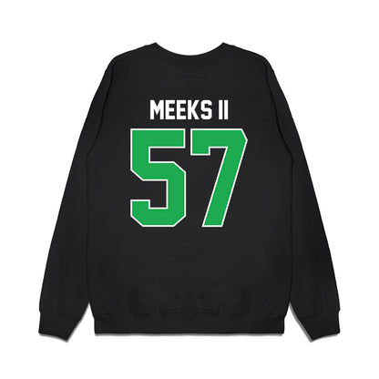 Marshall - NCAA Football : Eric Meeks II - Vintage Helmet Premium Crewneck Sweatshirt-1