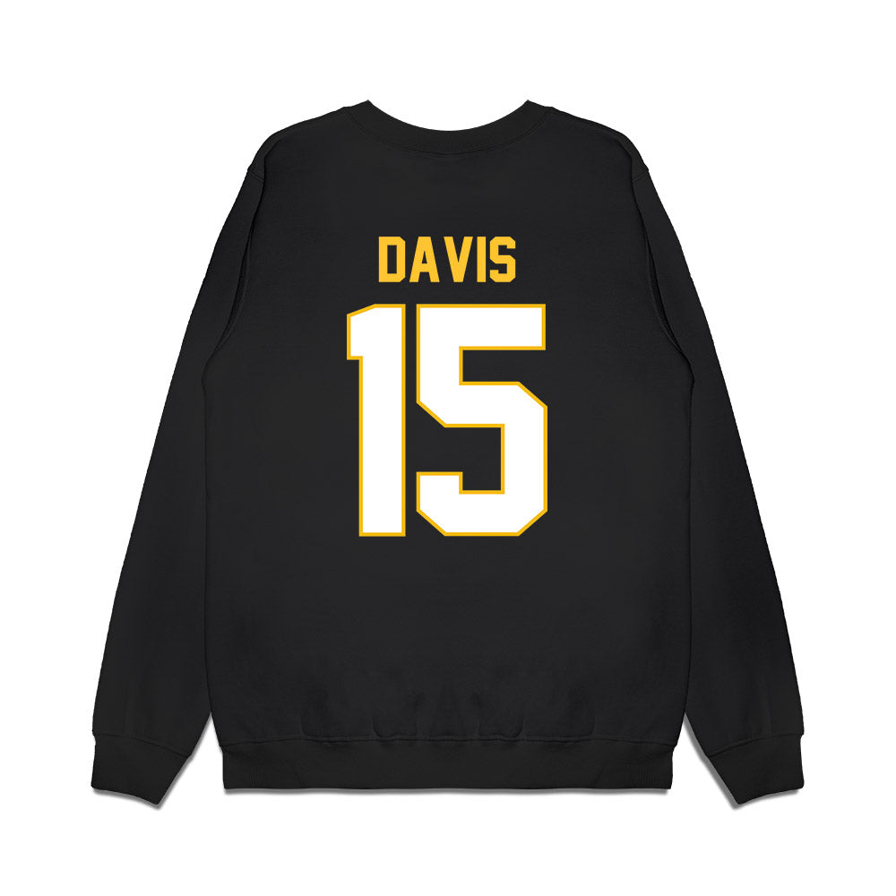 Southern Miss - NCAA Football : Kyle Davis - Vintage Sherseys Premium Crewneck Sweatshirt-1