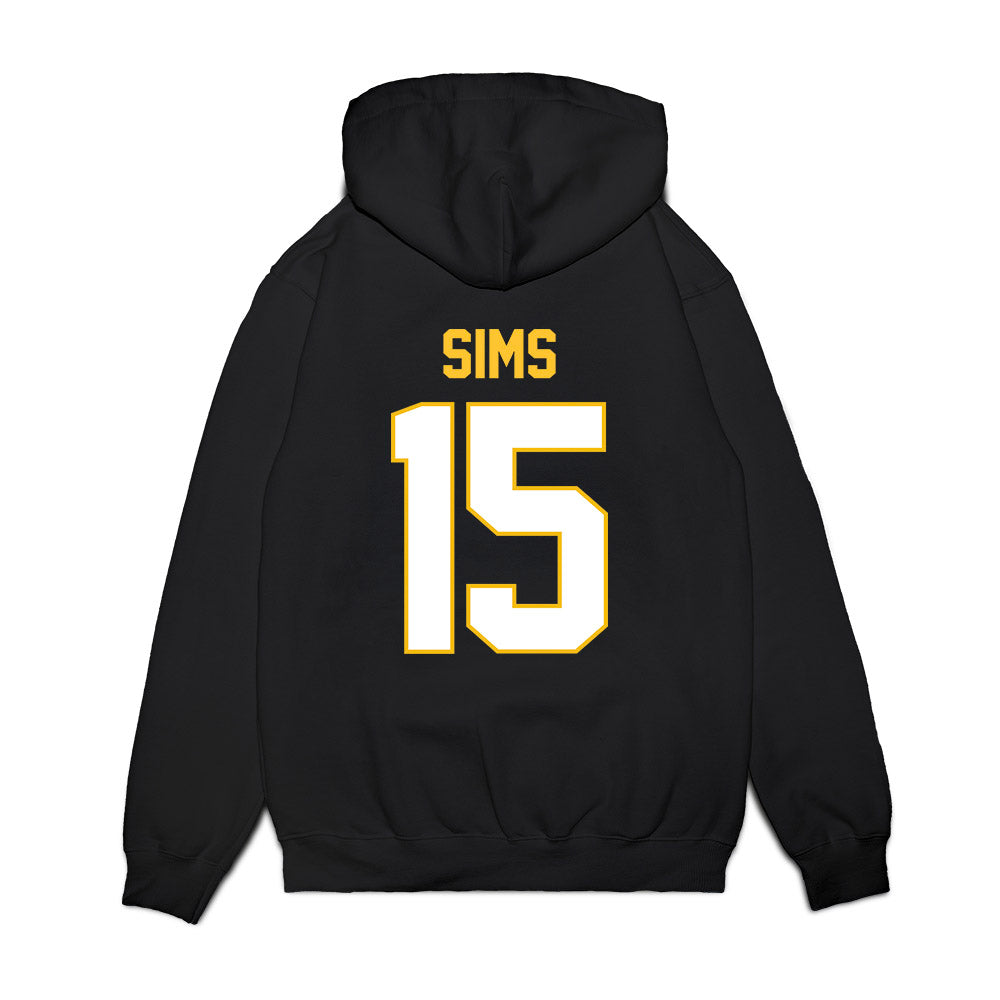 Southern Miss - NCAA Football : Jalen Sims - Vintage Sherseys Premium Hooded Sweatshirt-1