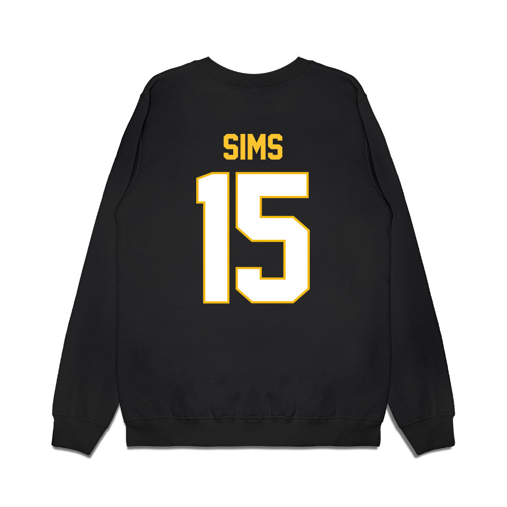 Southern Miss - NCAA Football : Jalen Sims - Vintage Sherseys Premium Crewneck Sweatshirt-1