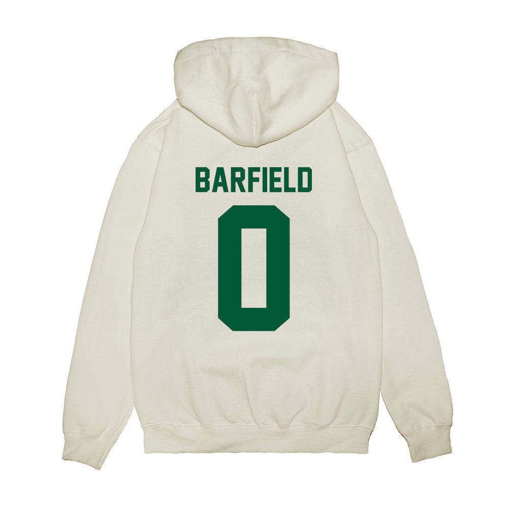 Hawaii - NCAA Football : Cam Barfield - Vintage Helmet Premium Hooded Sweatshirt-1