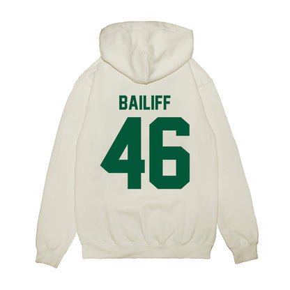Hawaii - NCAA Football : Matt bailiff - Vintage Helmet Premium Hooded Sweatshirt-1
