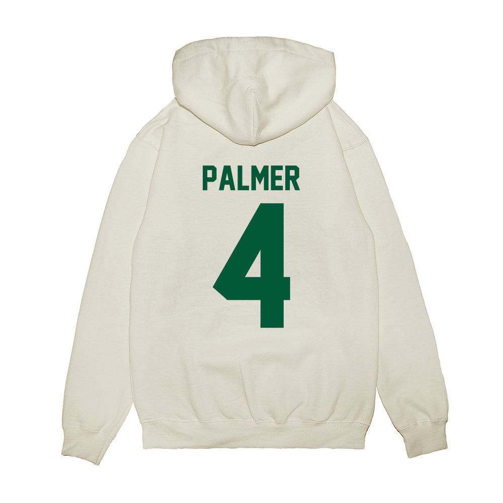 Hawaii - NCAA Football : Elijah Palmer - Vintage Helmet Premium Hooded Sweatshirt-1