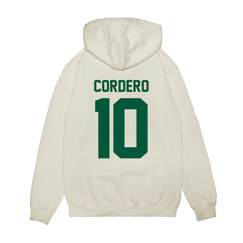 Hawaii - NCAA Football : David Cordero - Vintage Helmet Premium Hooded Sweatshirt-1