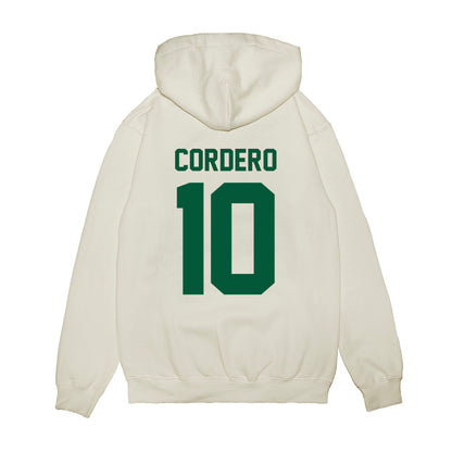 Hawaii - NCAA Football : David Cordero - Vintage Helmet Premium Hooded Sweatshirt-1