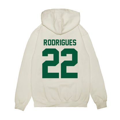 Hawaii - NCAA Football : Ezekiel Rodrigues - Vintage Helmet Premium Hooded Sweatshirt-1