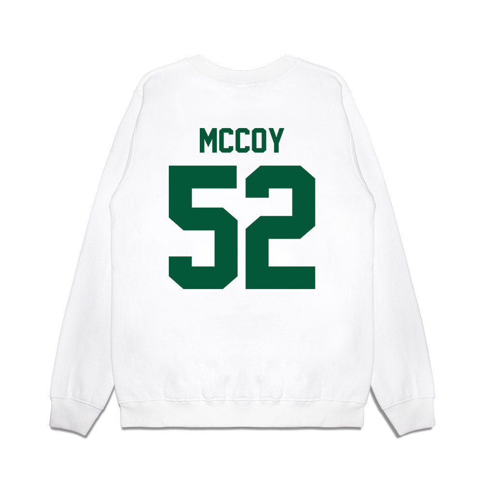 Hawaii - NCAA Football : Luther McCoy - Vintage Helmet Premium Crewneck Sweatshirt-1