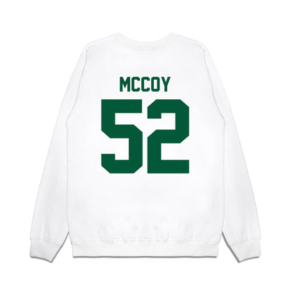 Hawaii - NCAA Football : Luther McCoy - Vintage Helmet Premium Crewneck Sweatshirt-1