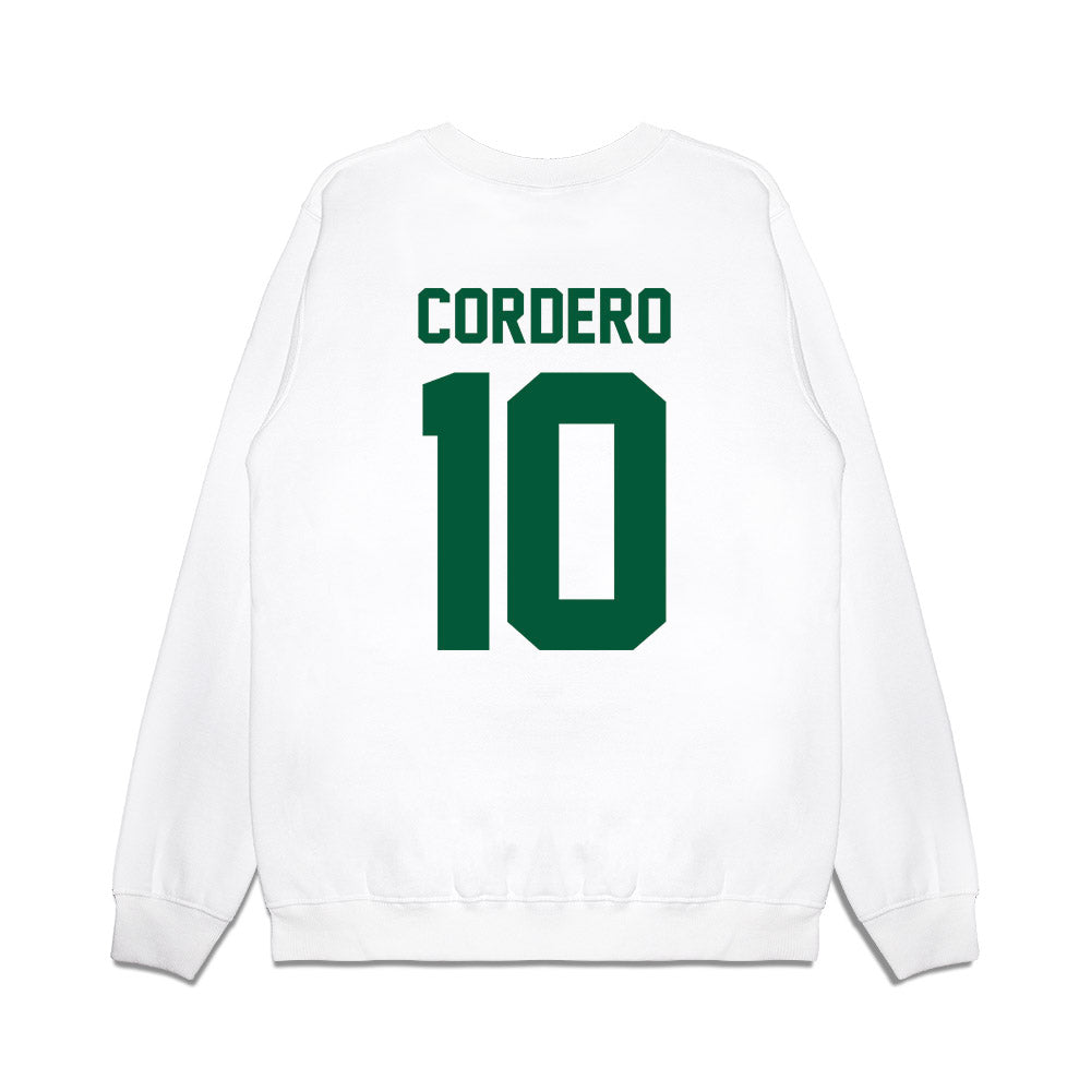 Hawaii - NCAA Football : David Cordero - Vintage Helmet Premium Crewneck Sweatshirt-1