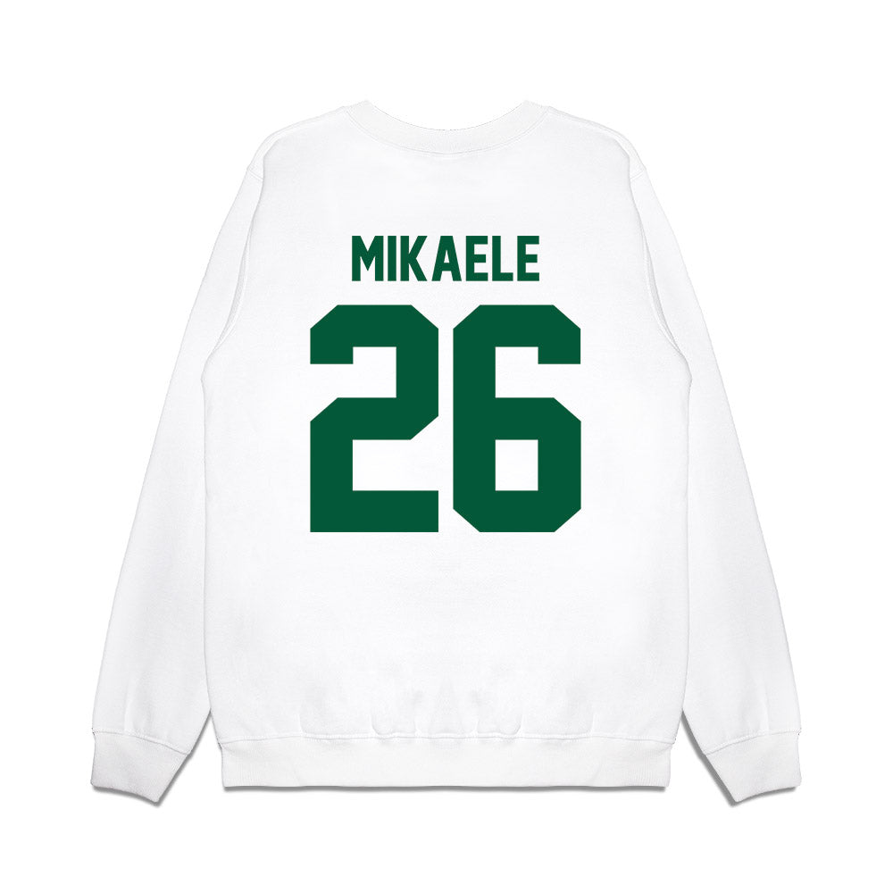 Hawaii - NCAA Football : Sitani Mikaele - Vintage Helmet Premium Crewneck Sweatshirt-1