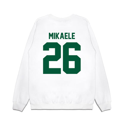 Hawaii - NCAA Football : Sitani Mikaele - Vintage Helmet Premium Crewneck Sweatshirt-1