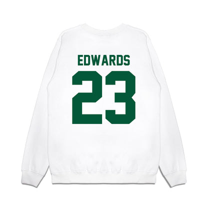 Hawaii - NCAA Football : Virdel Edwards - Vintage Helmet Premium Crewneck Sweatshirt-1