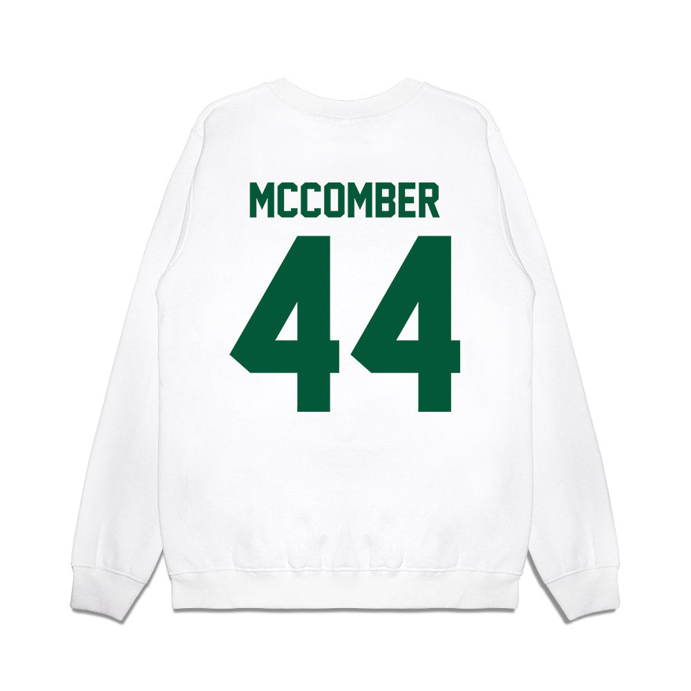 Hawaii - NCAA Football : aiden mccomber - Vintage Helmet Premium Crewneck Sweatshirt-1