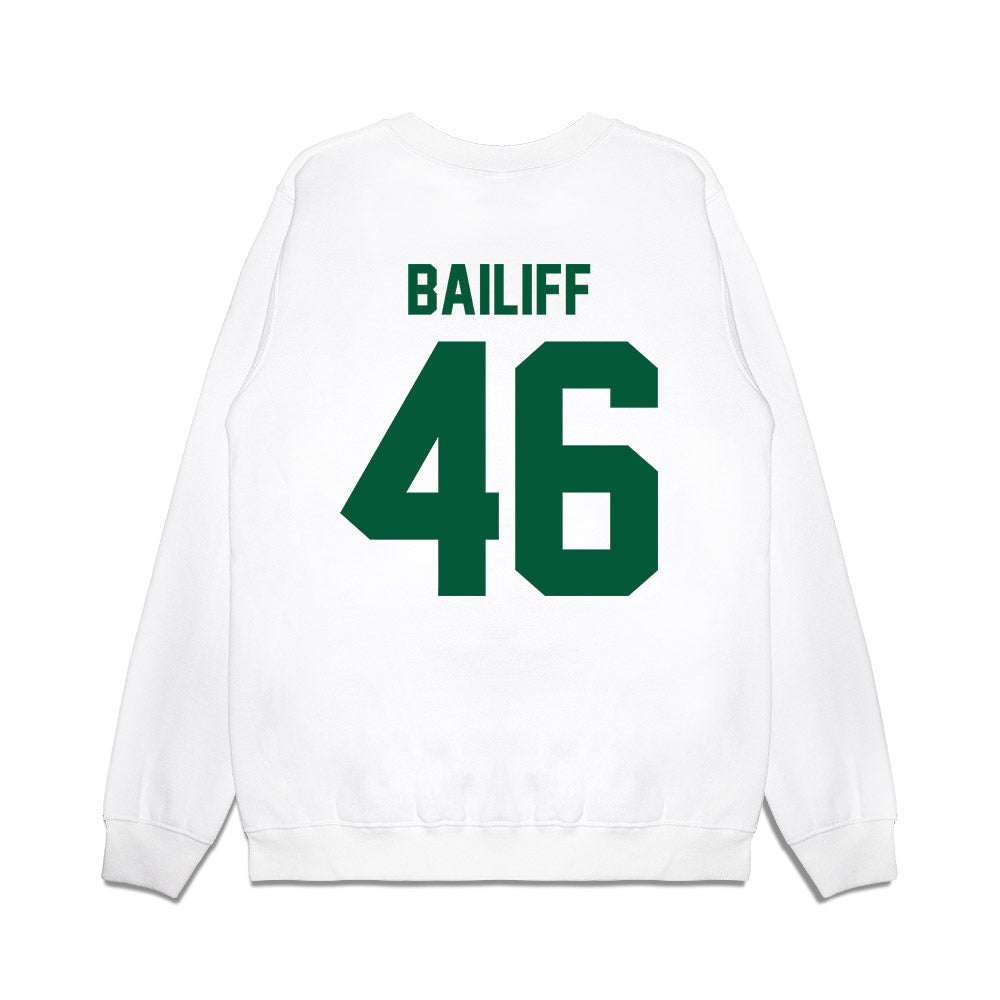 Hawaii - NCAA Football : Matt bailiff - Vintage Helmet Premium Crewneck Sweatshirt-1