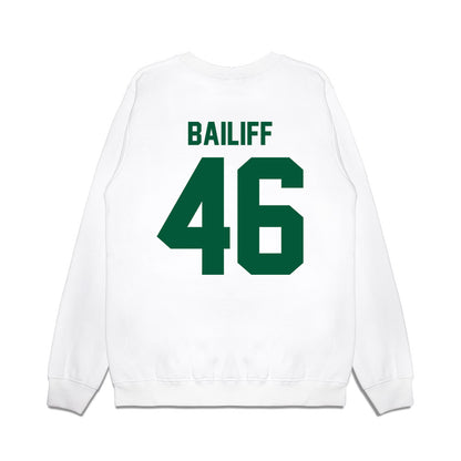 Hawaii - NCAA Football : Matt bailiff - Vintage Helmet Premium Crewneck Sweatshirt-1