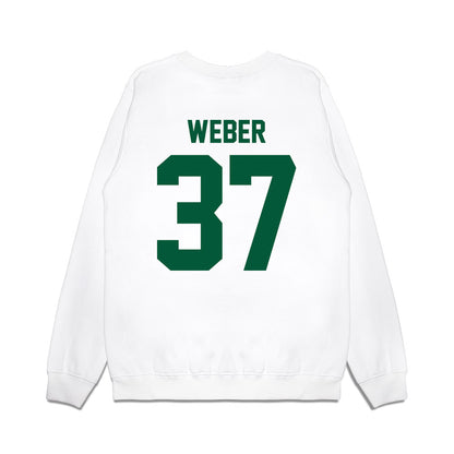 Hawaii - NCAA Football : Riis Weber - Vintage Helmet Premium Crewneck Sweatshirt-1